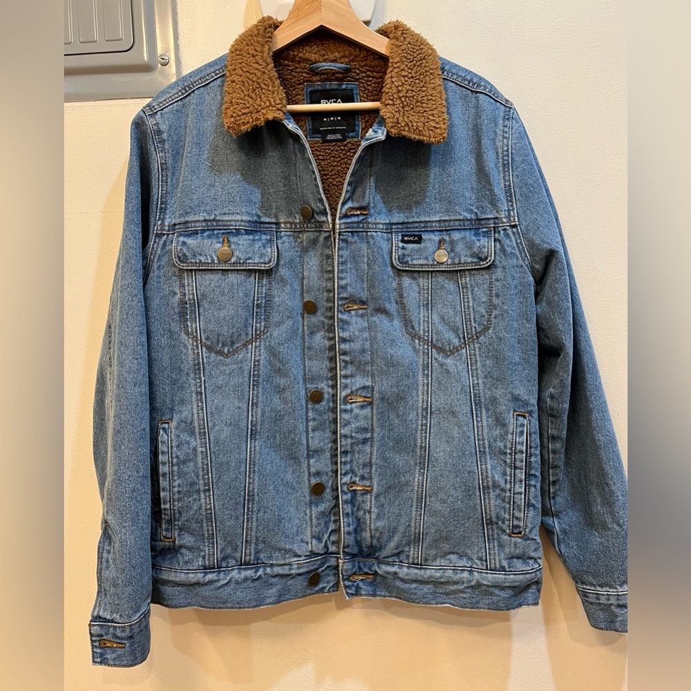 RVCA WAYLON DENIM TRUCKER JACKET